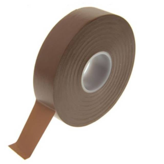 TAPE PVC BRN 19mm x 20mtr x 0.13mm (B x 48)