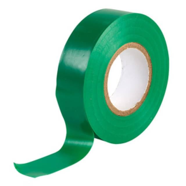 TAPE PVC GRN 19mm x 20mtr x 0.13mm (B x 48)