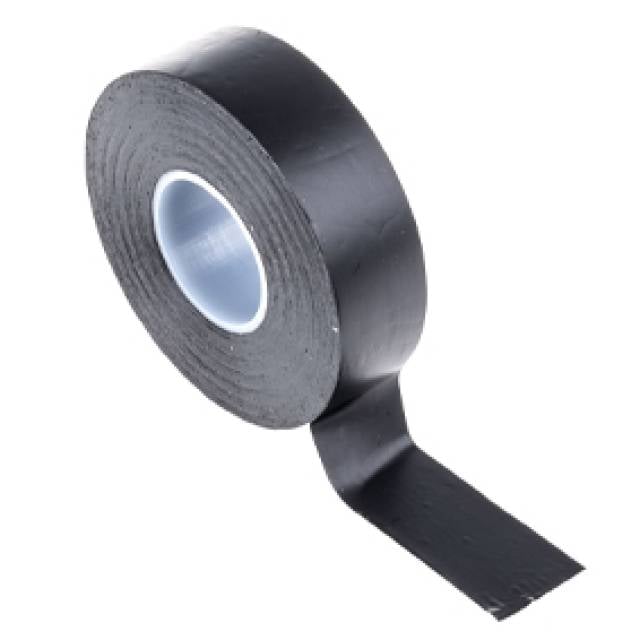 TAPE PVC BLK 19mm x 20mtr x 0.13mm (B x 48)