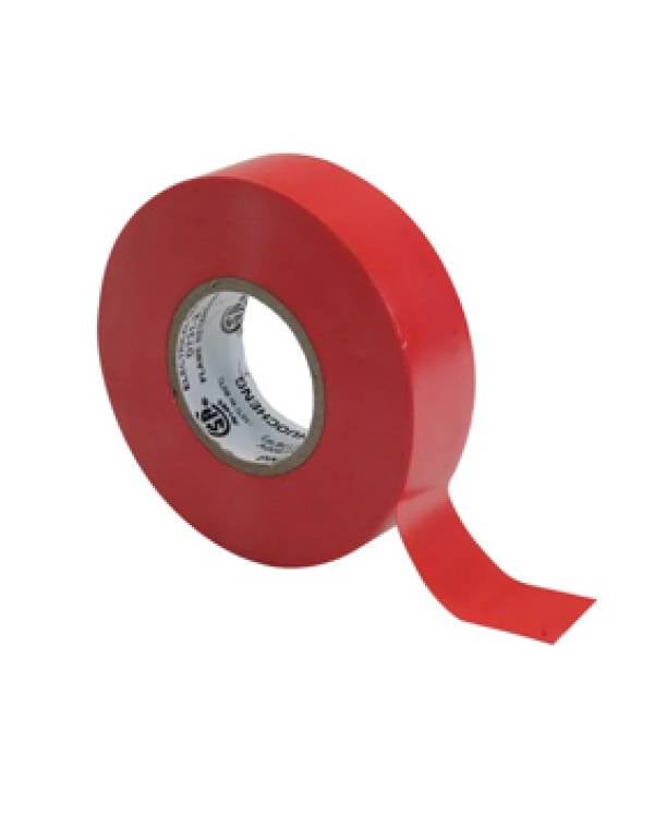 TAPE PVC RED 25mm x 33mtr x 0.18 (B x 36)