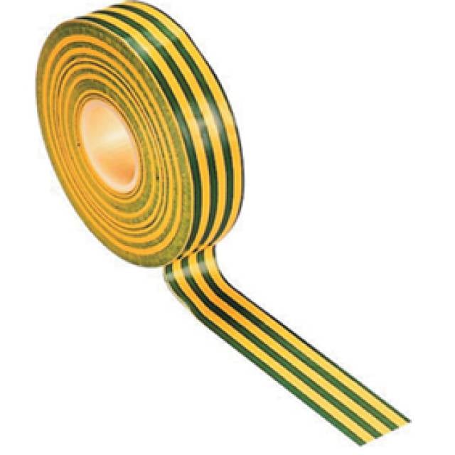 TAPE PVC G/Y 19mm x 20mtr x 0.13mm (B x 48)