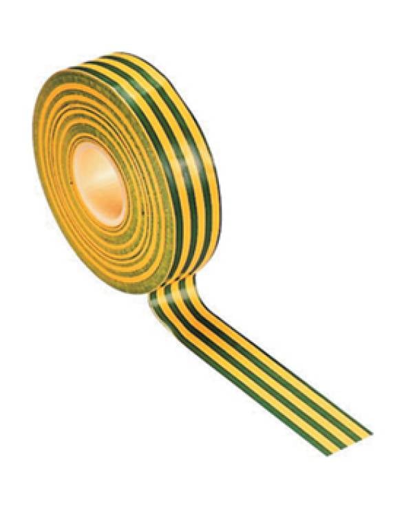 TAPE PVC G/Y 19mm x 20mtr x 0.13mm (B x 48)
