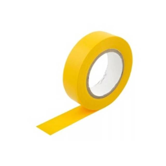 TAPE PVC YEL 19mm x 20mtr x 0.13mm (B x 48)