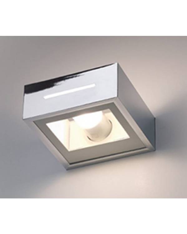 WALL RAP G9 40w BLUE GLS CHROME