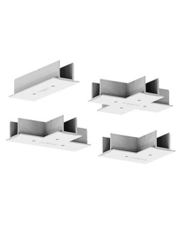 RECESSED COVER FOR L-FEED WHITE