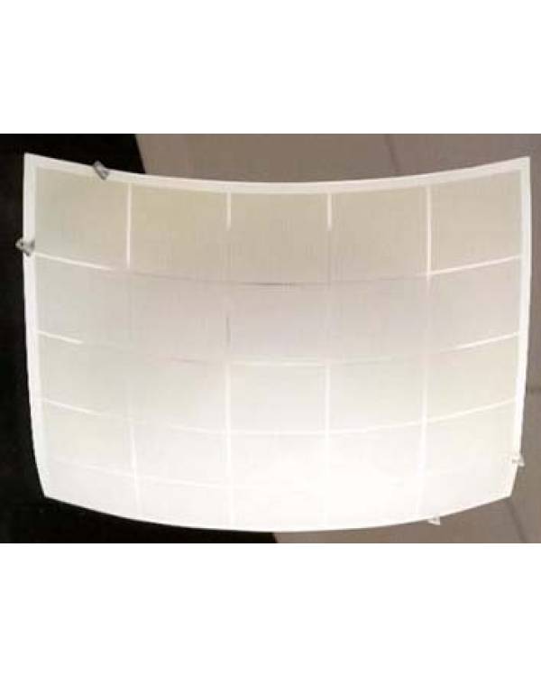 WALL LIGHT R7s 8CM 100w SQR WHT