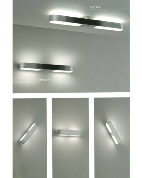 WALL STYLO 2x2G11 18w L-640 CHR