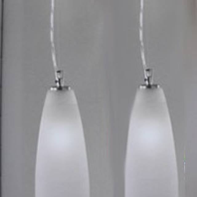 PEND x2 FLUTE 2 E27 2x60w SATIN GL