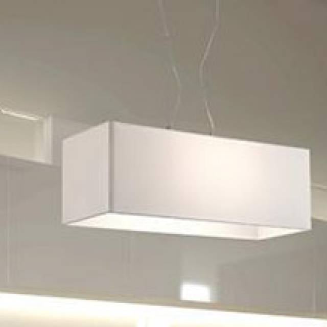 PENDANT QUADRA E27 2x60w W-700 BEIG