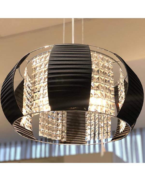 PENDANT PANDORA E27 150w DIA 530 BLK