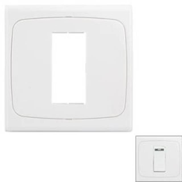 SLIMLINE PLUS MK DATA RJ45 1 MODULE PLATE