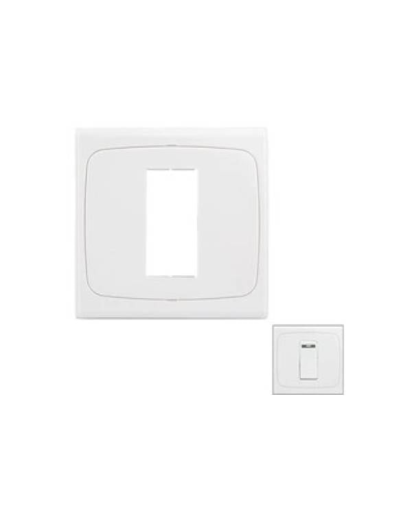 SLIMLINE PLUS MK DATA RJ45 1 MODULE PLATE