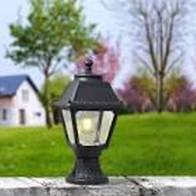 SML POL LANT MARY E27 IP55 BLK (Bx18)