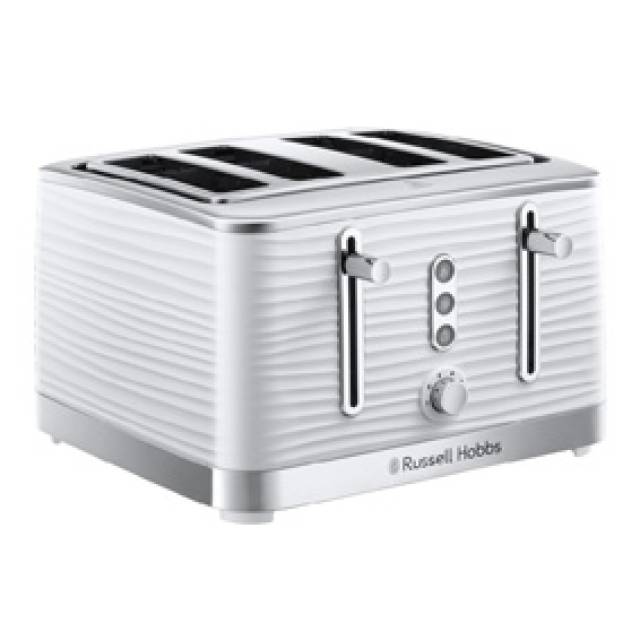RH INSPIRE TOASTER 4 SLICE 1050W WHITE