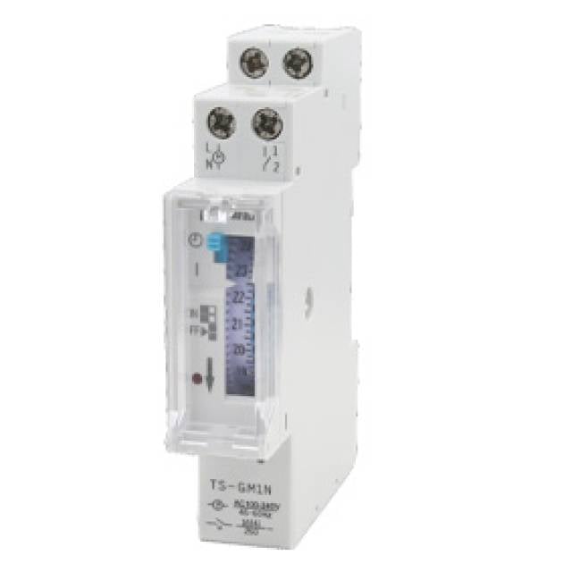 TIME SWITCH 24HR w/RES 16A DIN 1MOD