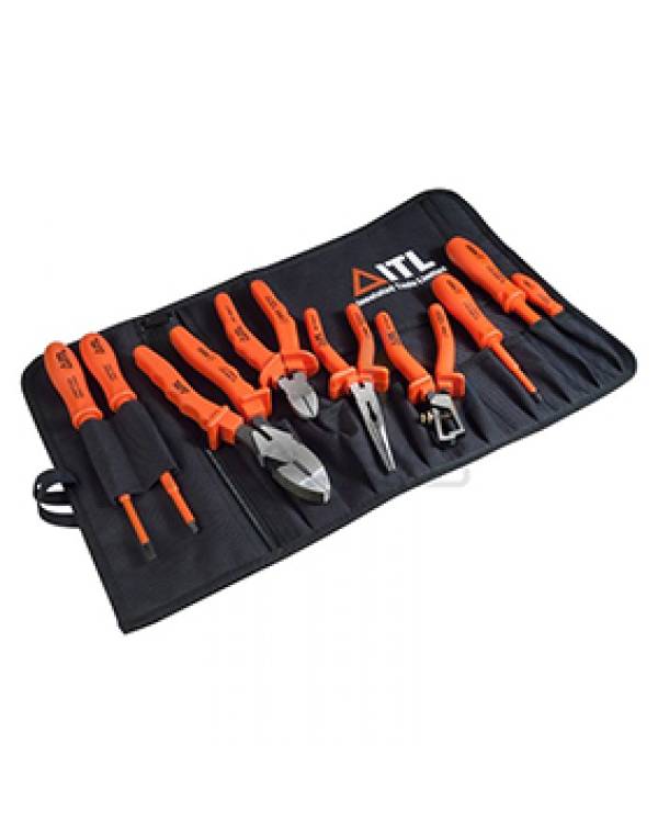INS ELECTRICIANS 9 PCS BASIC KIT WITH POCKET
