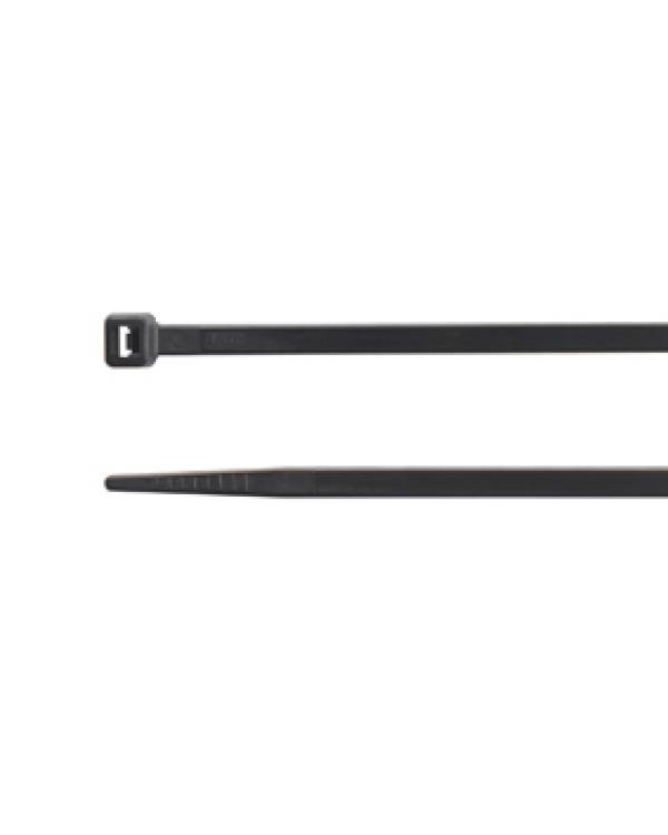 CABLE TIES NYLON BLACK 750 x 7.6mm (Bx100)