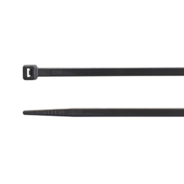 CABLE TIES NYLON BLACK 200 x 3.6mm (Bx100)