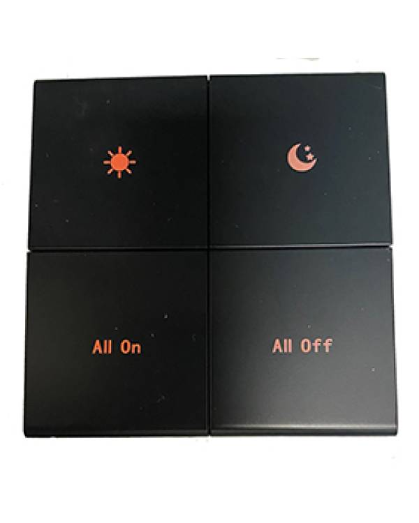 BROADWAY BLACK SW SCENE SWITCH ZIGBEE