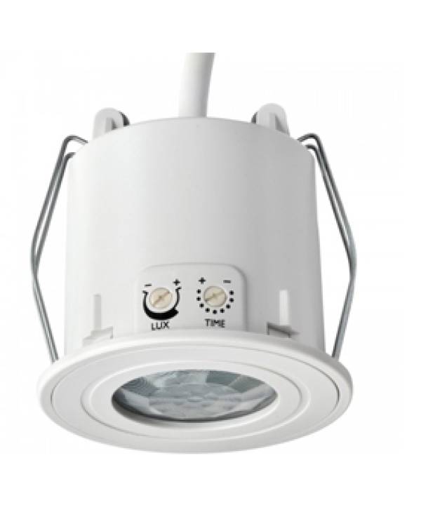 PIR CEILING FLUSH SENSOR 360DEG 10A (Bx1)