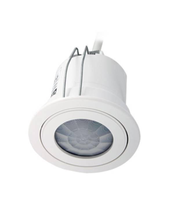 PIR CEILING FLUSH SENSOR SEALED 360DEG 6A