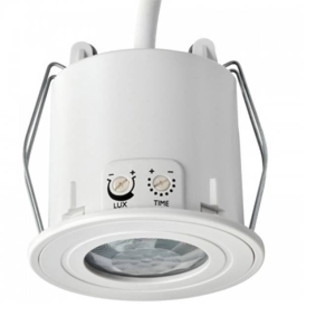 PIR CEILING FLUSH SENSOR 360DEG 6A (Bx1)