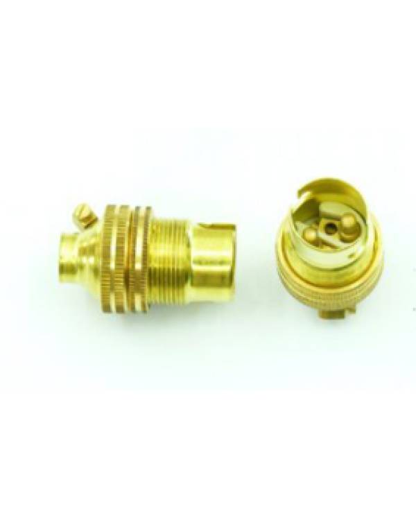 B15 BRASS HOLD. W/RING 10mm EARTHD (Bx10)