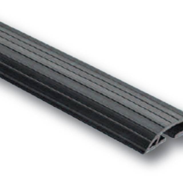 FLOOR CABLE PROTECTOR SML BLACK PVC 16x6.4mm