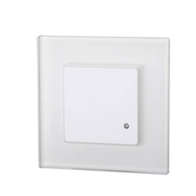 MICROWAVE SENSOR WALL MT GLS FRAME WHT 3x3