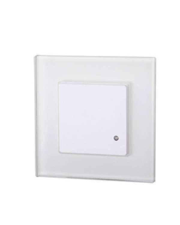 MICROWAVE SENSOR WALL MT GLS FRAME WHT 3x3
