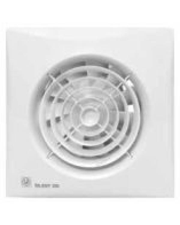 WC SILENT 200 CRZ 16W w/TIMER WHT 118mm Ø (Bx4)