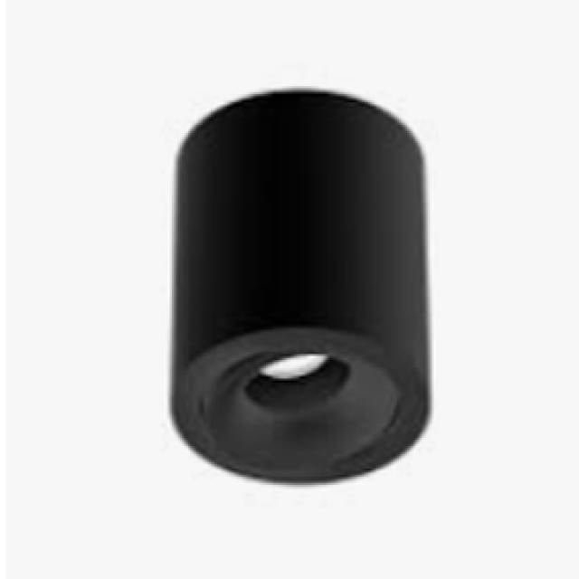 CEILING LIGHT MUSCA 1xGU10  140mm 100Ø BLK