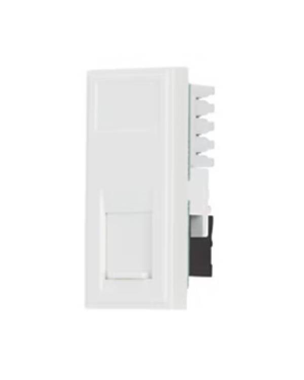 PROFILE+ WHITE CAT6A RJ45 25x50 MODULE