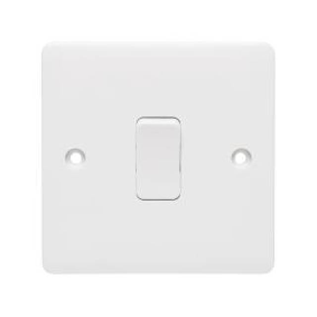 PROFILE+ WHITE SW FL 1G INT