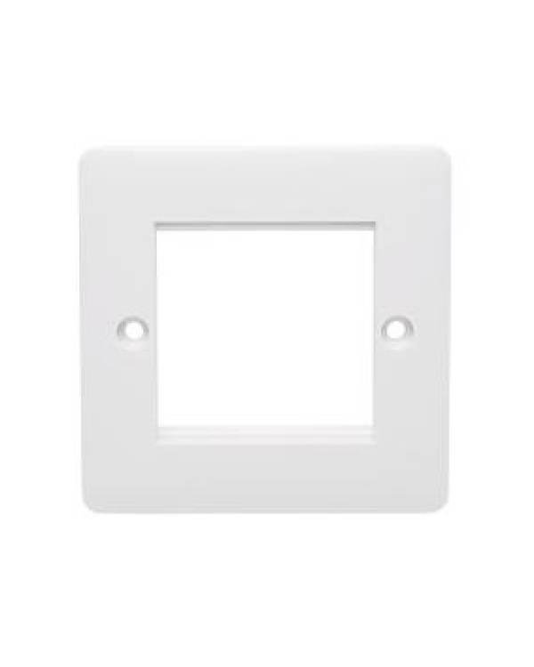 PROFILE+ WHITE 1G 2Mod EURO PLATE 50x50