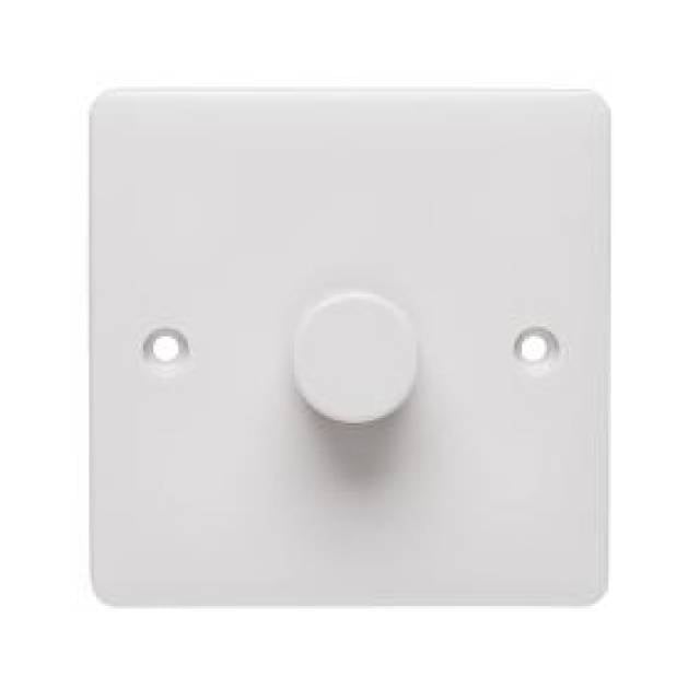 PROFILE+ WHITE 2G 2W LED DIMMER 150W