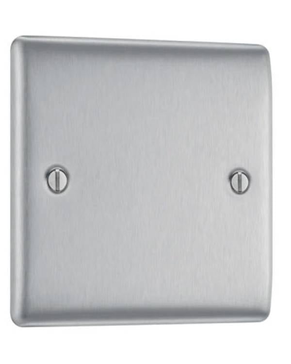 NEXUS MTL BLANK PLATE 1G BR STL (Bx5)
