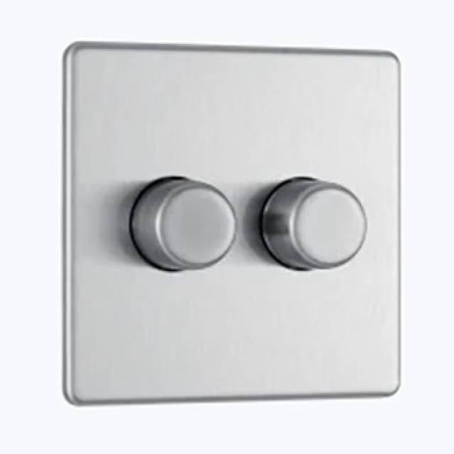NEXUS MTL 2G 2W DIMMER 400W BR STL (Bx5)
