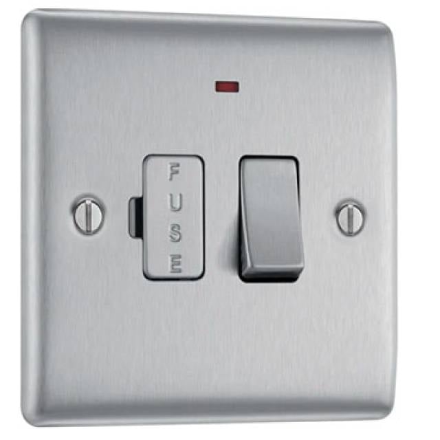 NEXUS MTL SW FUSE CON UNT 13A BR ST (Bx5)