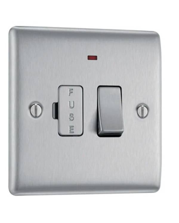 NEXUS MTL SW FUSE CON UNT 13A BR ST (Bx5)